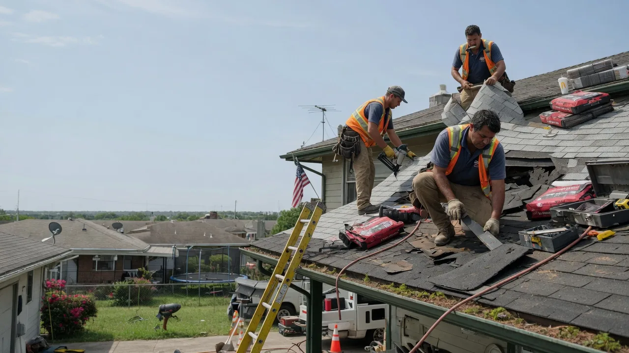 Roof Repair in Indiahoma, OK near me